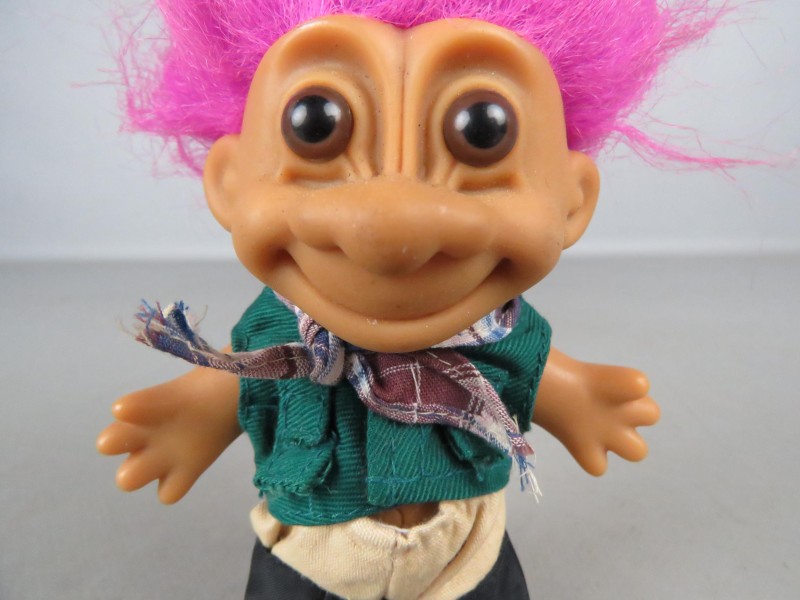 Troll figuur roos haar